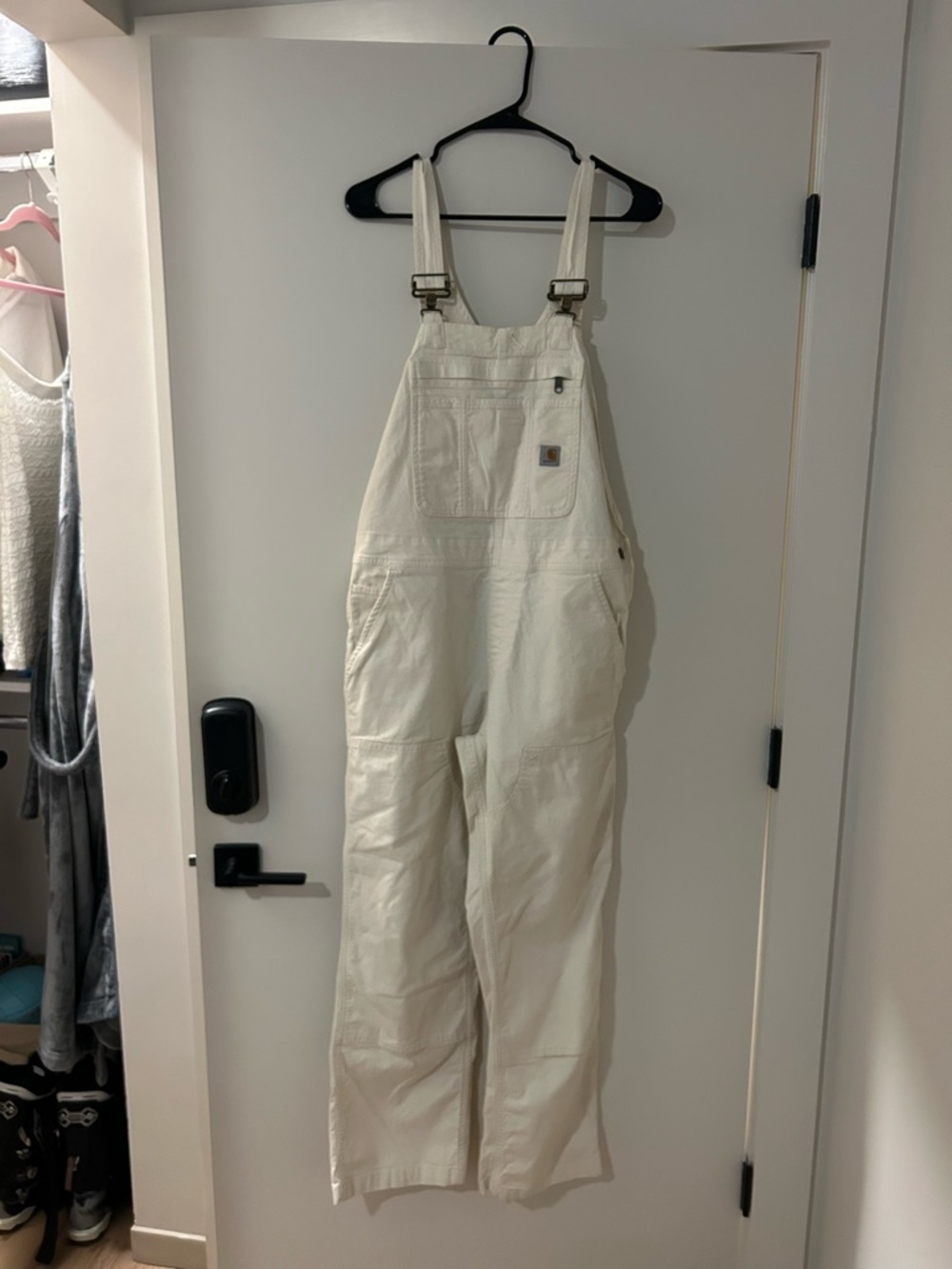 Carhartt Women's Cream Workwear Overalls